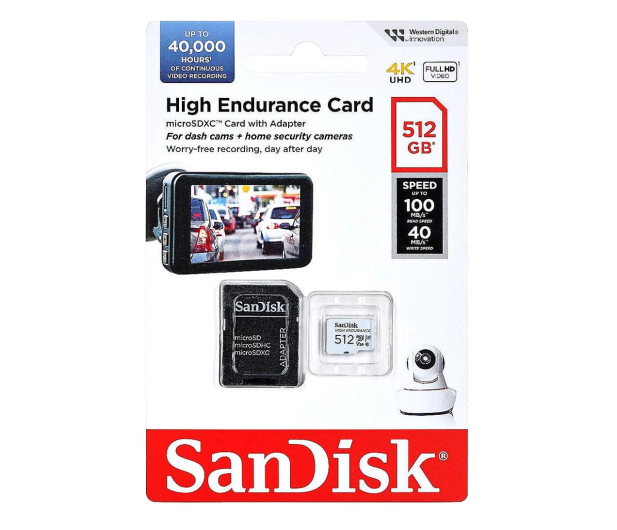 SANDISK MicroSDXC 512GB 100MB/s SDSQQNR-512G-GN6IA - 1289181 - zdjęcie 3